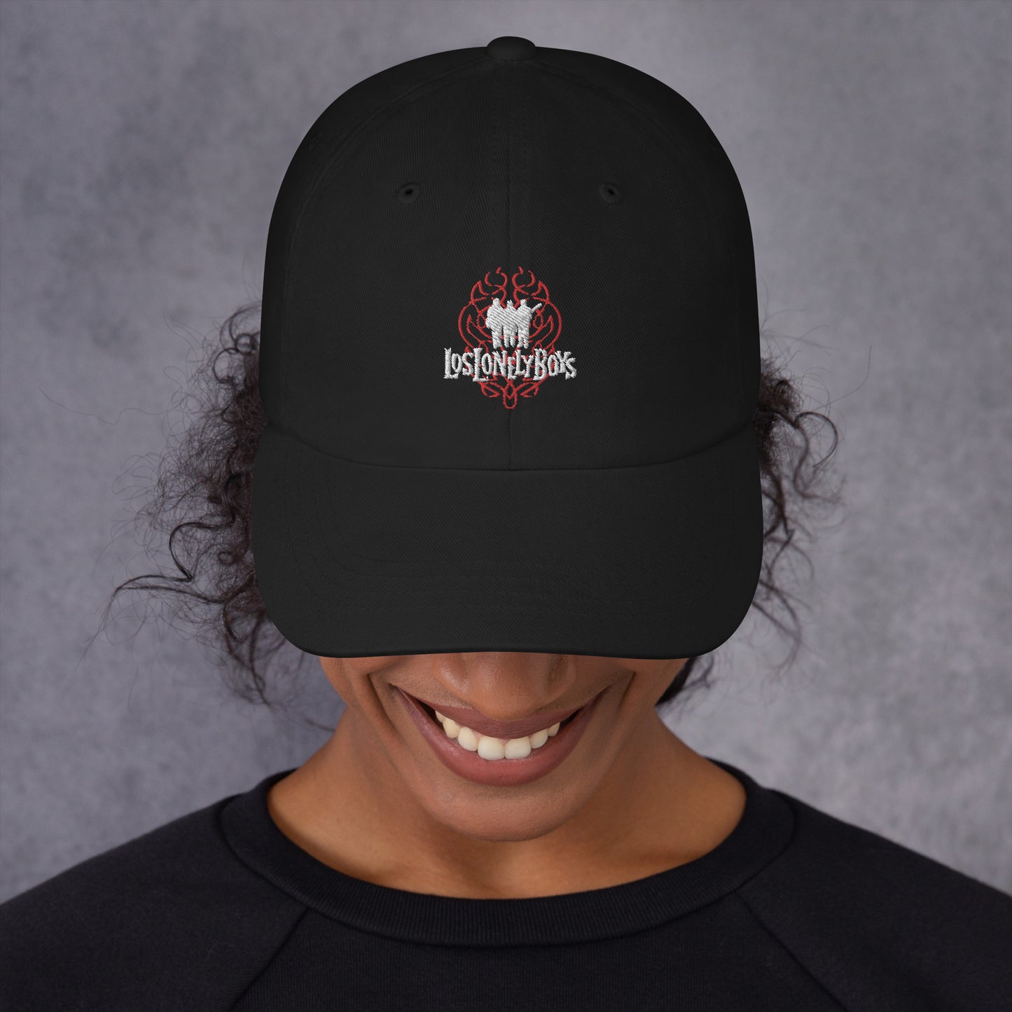 Hat- Embroidered Flames Logo