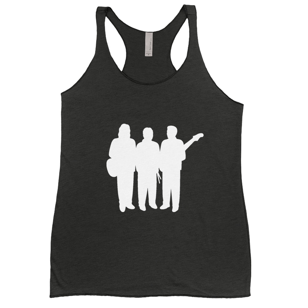 White Cutout Women's Tank