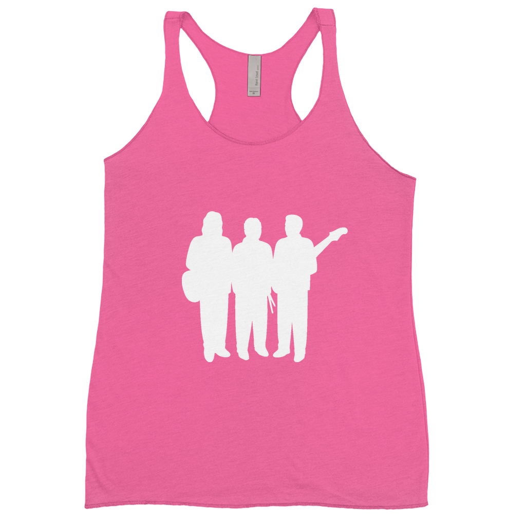 White Cutout Women's Tank