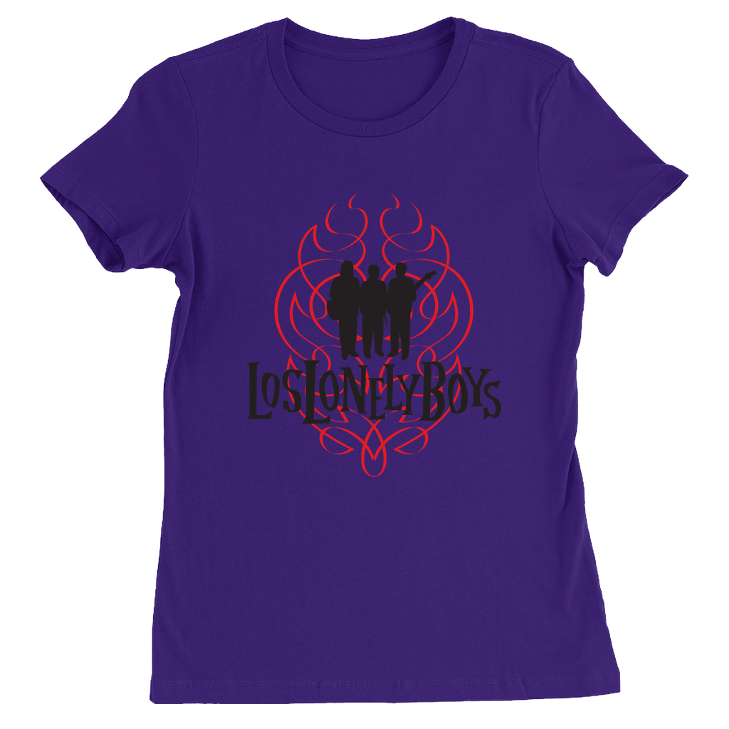 LLB Flames Women's Crew Neck Tee