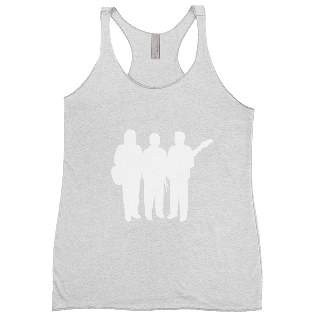 White Cutout Women's Tank